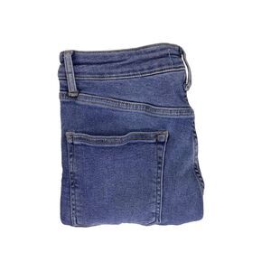 Free People We The Free Skinny Cropped High Rise Jeans Raw Hem Women's Size‎ 29